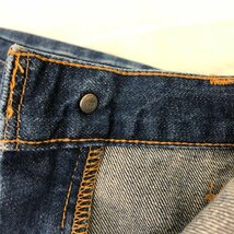 Levi’ｓ 676 リーバイス オレンジタブ ベトナム製 ブッシュパンツ デニムパンツ ボタン裏V23 SIZE:W32 MH632024010709_画像6