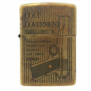 ZIPPO ジッポ 1994年製 COLT GOVERMENT コルト ガバメント ガンコレクト オイルライター MU632024010909