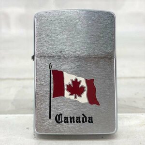 ZIPPO ジッポ 1989年製 Canada国旗 カナダ国旗 オイルライター MU632024010904