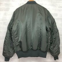 ALPHA INDUSTRIES アルファインダストリーズ MA-1 フライトジャケット 8415-273-3971 SIZE: M グリーン MH632023122708_画像2