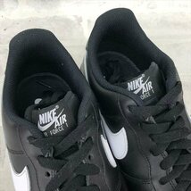 NIKE AIR FORCE 1 '07 ナイキ エアフォース1 箱有 SIZE: 28.5cm ブラック/ホワイト ス二ーカー MH632024011605_画像6