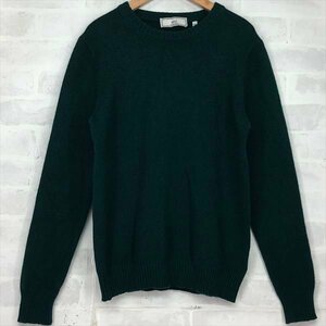 AMI Alexandre Mattiussi アミ アレクサンドルマテュッシ ポルトガル製 ウール100％ 無地 セーター SIZE:XS グリーン LU632024011804