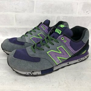 New Balance 574 ニューバランス ML574DGP スニーカー GRAY PURPLE グレー パープル SIZE:27cm MH632024011201