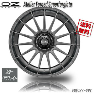 OZレーシング OZ Superturismo AERO スターグラファイト 18インチ 5H100 8J+35 1本 68 業販4本購入で送料無料