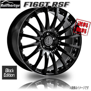 ロルフハルトゲ F16GT RSR 1819 Black Edition 18インチ 5H100 7.5J+45 4本 67 業販4本購入で送料無料