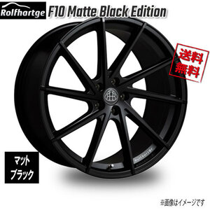 ロルフハルトゲ F10 Matte Black Edition 19インチ 5H114.3 8.5J+40 1本 73 業販4本購入で送料無料