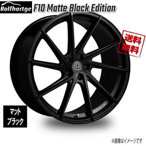 ロルフハルトゲ F10 Matte Black Edition 20インチ 5H112 8.5J+50 4本 業販4本購入で送料無料