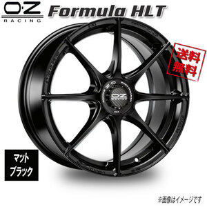 OZレーシング OZ Formula HLT 4H マットブラック 17インチ 4H100 7J+37 4本 68 業販4本購入で送料無料