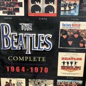 レア 貴重 ザ・ビートルズ レコードCDディスコグラフィー木製壁掛額 45cmx56cmx2.2cm The Beatles Wood Panel ジョン・レノン John Lennonの画像3
