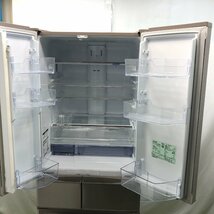 美品 MITSUBISHI 三菱電機 置けるスマート大容量 JXシリーズ 冷凍冷蔵庫 MR-JX53Z-N1 フレンチドア 517L 自動製氷 2016年製 脱臭 d12157S_画像4