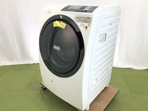 HITACHI 日立 ドラム式洗濯乾燥機 ヒートリサイクル 風アイロン ビッグドラム BD-SG100BL 左開き 洗濯10kg 乾燥6kg TD12066I