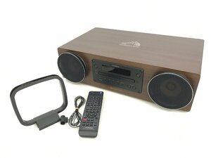 JVC Victor ビクター WOOD CONE コンパクトコンポーネントシステム オールインワンモデル ハイレゾ MP3再生 EX-D6 2021年製 T01003N