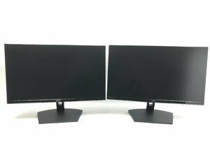 2台セット★Dell デル モニター 液晶ディスプレイ 21.5型 FHD LEDエッジライト チルト ワイド IPSパネル SE2219H 2021年製 Y01059N