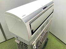 日立 HITACHI 白くまくん エアコン おもに10畳用 8畳～12畳 2.8kW 100V フィルター自動お掃除 衣類乾燥 暖房 RAS-E28G 2017年製 YD01027N_画像3