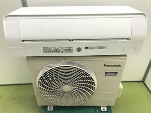 美品★パナソニック Panasonic エオリア エアコン おもに8畳用 8畳～10畳 2.5kW 100V ナノイーX 空気清浄 CS-EX251D-W 2021年製 YD01035N