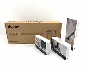 4点セット 未使用品♪Dyson ダイソン V8 Slim Fluffy SV10K スティッククリーナー サイクロン掃除機 コードレス 軽量 隙間ノズル 01176N