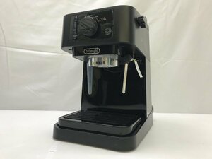 美品♪デロンギ DeLonghi スティローザ エスプレッソ カプチーノメーカー 1000ml ミルクフロッサー搭載 EC235J-BK 2021年発売 T01073N