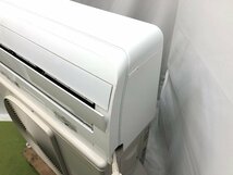 東芝 TOSHIBA H-Mシリーズ エアコン おもに18畳用 15畳～23畳 5.6kW 内部乾燥 除湿 暖房 RAS-H562M-W 2021年製 スタンダードモデル d01101N_画像3