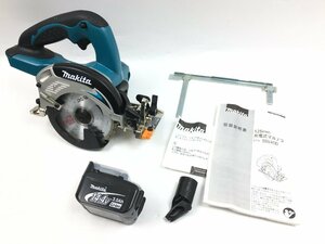 美品 Makita マキタ 充電式マルノコ SS540D 125mm 電動工具 切断機 バッテリー付属 Y01096S