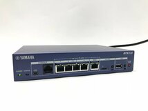 YAMAHA ヤマハ ギガアクセスVPNルーター RTX830 有線ブロードバンドルーター 電源コード付属 ジャンク品 Y01117S_画像2