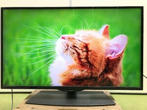 美品♪シャープ SHARP アクオス AQUOS 4K液晶テレビ 40型 外付けHDD VOD Android TV スマートスピーカー連携 4T-C40BJ1 2020年製 YD01049N