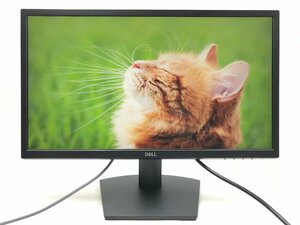 美品★Dell デル モニター 液晶ディスプレイ 21.45型 FHD ノングレア スリムベゼル LEDバックライト VA チルト SE2222H 2021年製 Y01132N