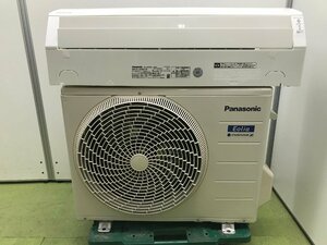 美品★パナソニック Panasonic エオリア エアコン おもに6畳用 6畳～9畳 2.2kW 100V ナノイーＸ 空気清浄 CS-J220D-W 2020年製 YD01034N