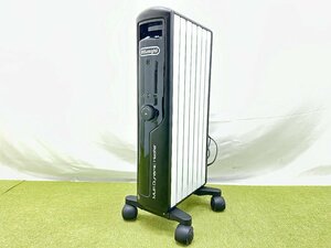 美品 デロンギ DeLonghi マルチダイナミックヒーター 電気ヒーター ～6畳 暖房　タイマー付　MDHU09-BK 1円～　d12142S