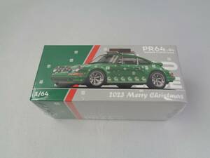 POPRACE　ポップレース　1/64　PORSCHE SINGER TARGA CHRISTMAS　PR64-84　2023 MerryChristmas　ポルシェ シンガー　クリスマス