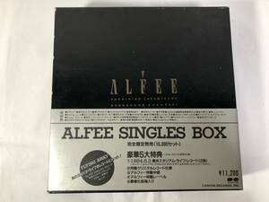 【帯付き】　The Alfee アルフィー　「Alfee Singles Box」　EP　7インチ