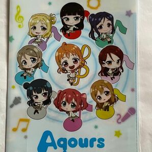 ラブライブ!サンシャイン!! × JOYSOUND ダブルポケットクリアファイル Aqours