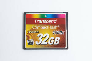 #17 Transcend トランセンド 32GB CFカード コンパクトフラッシュ 1000x UDMA7 