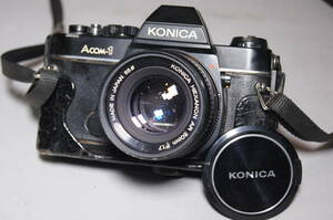 KONICA コニカ ACOM-1 フィルムカメラ 一眼レフ HEXANON AR 50mm F1.7 動作未確認 ジャンク品 中古 現状引渡
