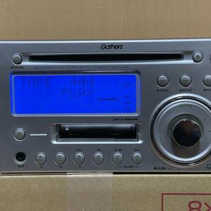 希少動作品□ホンダ純正OP ギャザズ CD/AUX/カセットデッキ WX-484T 動作確認済みの画像2