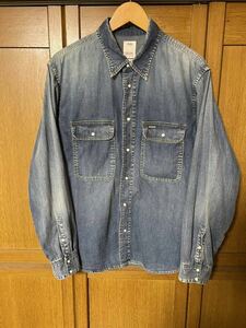 visvim SS HANDYMAN SHIRT DAMAGEDサイズ2 INDIGO