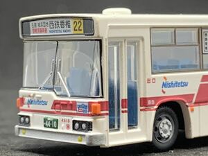 1円〜 バスコレクション第9弾 西日本鉄道　西日本車体工業58MC バスコレ トミーテック A4