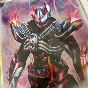 仮面ライダー色紙ART GPエディション　フラットガシャ　仮面ライダーヴァルバラド