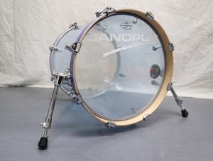 Shop CANOPUS special order goods acrylic fiber bass drum single goods 16x16 light blue 