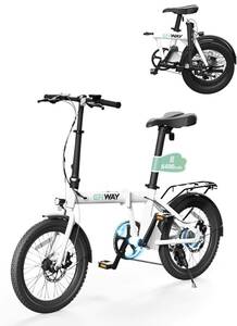 電動自転車 折りたたみ 電動アシスト自転車 A01 型式認定 最大110km走行可能 公道走行可能 軽量 免許不要 シマノ製7段変速ギア