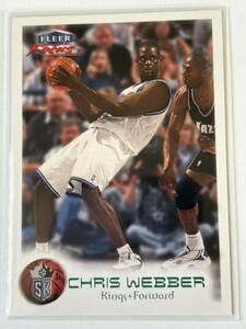 99-00 Fleer Focus Masterpiece Mania Chris Webber クリスウェバー　#/300 300枚限定カード　NBA 