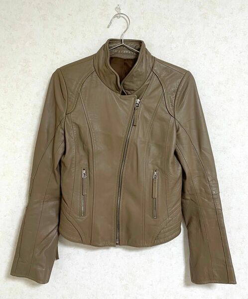 Italy leather jacket イタリア製 レザージャケット