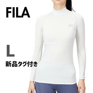 フィラ スポーツインナー 長袖 コンプレッションウェア レディース L