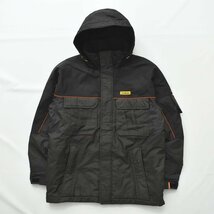 ★中綿入り フェニックス PHENIX スキー ウェア セットアップ 上下 L ブラウン★メンズ 古着 スノー スノボ ジャケット パーカ パンツ★_画像2