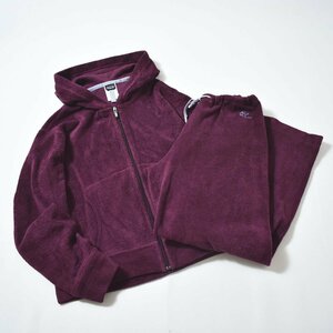 ♪04年製 レア パタゴニア patagonia rhythm リズム フリース 上下 セットアップ S-M パープル ジャケット パンツ フーディ アウトドア♪