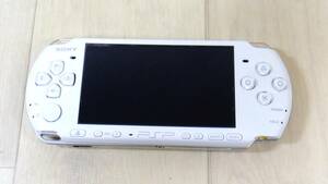 SONY ソニー PSP-3000 携帯ゲーム機　プレーステーションポータブル　ホワイト