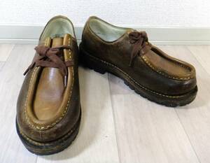 GORO（ゴロー）靴　チロリアンシューズ　茶/ブラウン　約24.5㎝