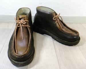 GORO（ゴロー）靴　チロリアンシューズ 深型　茶/ブラウン　約24.5㎝