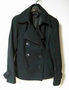 lisheg llama -Riche Glamour pea coat M dark blue 