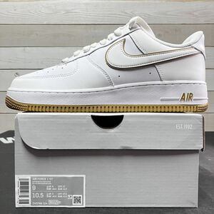 送料無料 27cm NIKE AIR FORCE 1 LOW 07 WHITE BRONZINE DV0788-104 ナイキ エア フォース ワン ロー ローカット ホワイト ブロンザイン