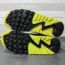 即決送料無料 27.5cm NIKE AIR MAX 90 WHITE BLACK VOLT NEON YELLOW CD0881-103 ナイキ エア マックス ホワイト ブラック ボルト ネオン_画像6